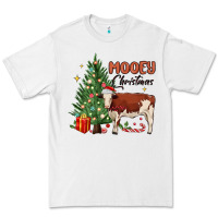 White mooey christmas Premium Tee - MaliasSmallBusiness