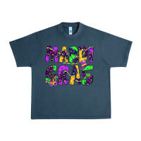 Midnight Navy mardi gras Urban Heavy Tee - JahusDesignShop