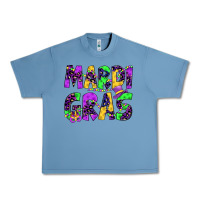 Pebble Blue mardi gras Urban Heavy Tee - JahusDesignShop