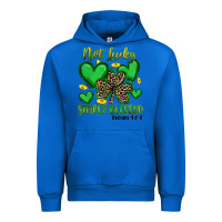Cobalt not lucky simply blessed Urban Hoodie - Artiststas