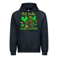 Navy not lucky simply blessed Urban Hoodie - Artiststas