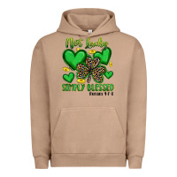 Pigment Burro not lucky simply blessed Urban Hoodie - Artiststas