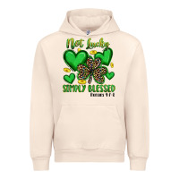 Sandshell not lucky simply blessed Urban Hoodie - Artiststas