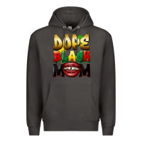 Smoke Dope black mom Premium Hoodie - FaDigitalArtStudio