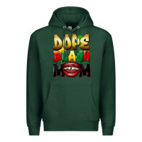 Sports Green Dope black mom Premium Hoodie - FaDigitalArtStudio