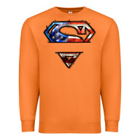 Carrot super american flag logo Premium Sweatshirt - LillyAllenDesigns