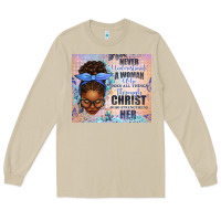 Mushroom Never Underestimate a Woman Who Does Long Sleeve Tee - texasbilliewilder