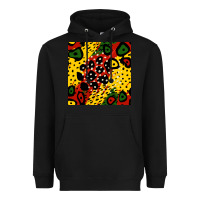 Black african colors pattern Heavyweight Hoodie - BundleAndBundleShop