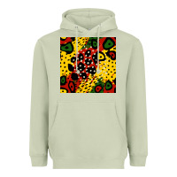 Matcha african colors pattern Heavyweight Hoodie - BundleAndBundleShop