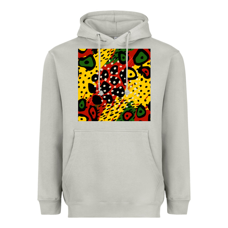 African Colors Pattern Heavyweight Hoodie by BundleAndBundleShop | Teevron