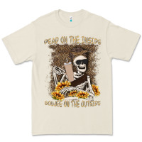 Bone dead inside boujee outside Premium Tee - MaliasSmallBusiness