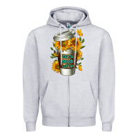 Heather Grey Mama Needs Coffee Cup Zipper Hoodie - FaDigitalArtStudio
