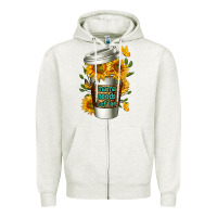Oatmeal Heather Mama Needs Coffee Cup Zipper Hoodie - FaDigitalArtStudio