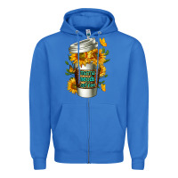 True Royal Mama Needs Coffee Cup Zipper Hoodie - FaDigitalArtStudio