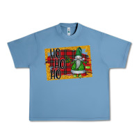 Pebble Blue Christmas Ho Ho Ho Urban Heavy Tee - Bettercallsaul