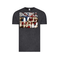 Vintage Black Baseball American Dad Vintage Tee - Bettercallsaul