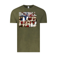 Vintage Olive Baseball American Dad Vintage Tee - Bettercallsaul