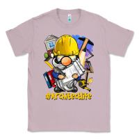 Lilac Architect life gnome Classic Tee - BarkalooDesign
