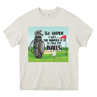 Funny Golf Heavy Core Tee | Teevron