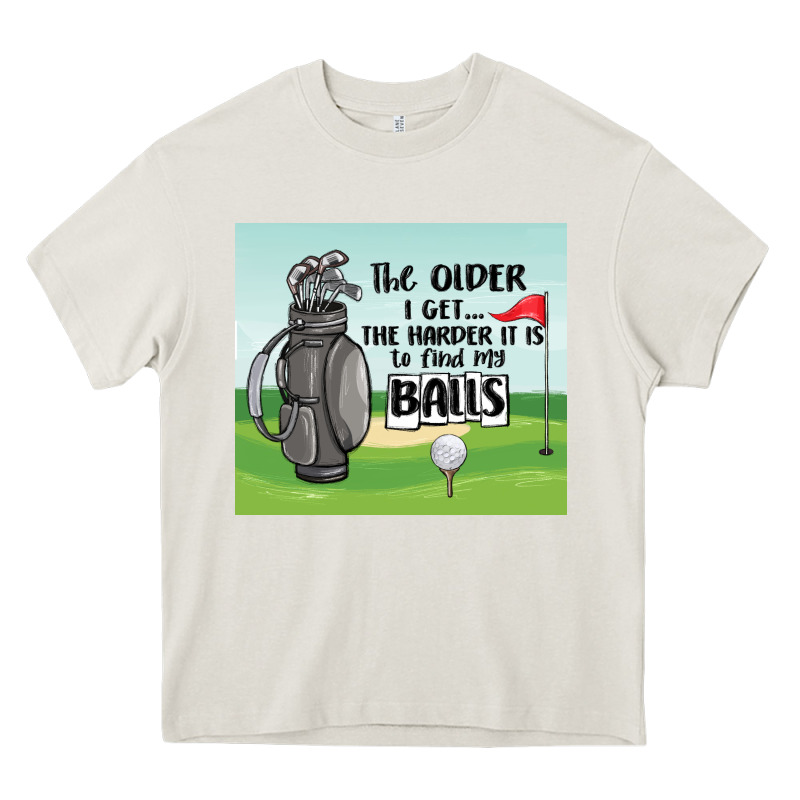 Funny Golf Heavy Core Tee by MaliasSmallBusiness | Teevron