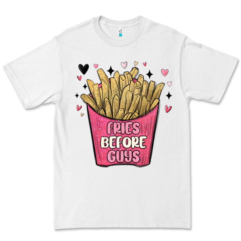 Fries Before Guys Premium Tee by MaliasSmallBusiness | Teevron