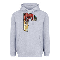 Heather Grey farm life alphabet lowercase letters r Heavyweight Hoodie - BundleAndBundleShop
