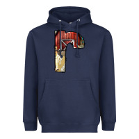 Navy farm life alphabet lowercase letters r Heavyweight Hoodie - BundleAndBundleShop
