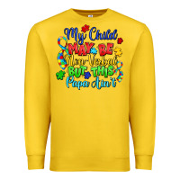 Lemon my child may be non verbal but this papa ain't Premium Sweatshirt - LillyAllenDesigns