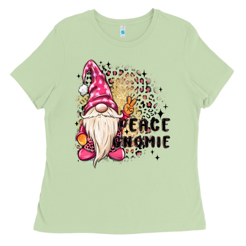 Peace Gnomie Ladies Tee by MaliasSmallBusiness | Teevron