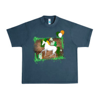 Midnight Navy Unicorn Dabbing with Shamrock for St. Patricks Day Urban Heavy Tee - Bettercallsaul