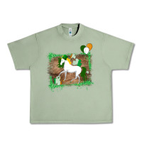 Oil Green Unicorn Dabbing with Shamrock for St. Patricks Day Urban Heavy Tee - Bettercallsaul