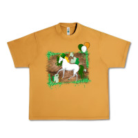 Peanut Butter Unicorn Dabbing with Shamrock for St. Patricks Day Urban Heavy Tee - Bettercallsaul