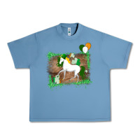 Pebble Blue Unicorn Dabbing with Shamrock for St. Patricks Day Urban Heavy Tee - Bettercallsaul