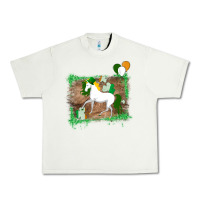 Pistachio Unicorn Dabbing with Shamrock for St. Patricks Day Urban Heavy Tee - Bettercallsaul