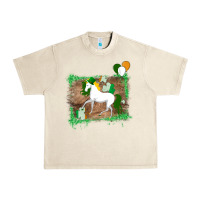 Sandshell Unicorn Dabbing with Shamrock for St. Patricks Day Urban Heavy Tee - Bettercallsaul