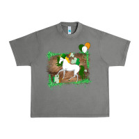 Unicorn Dabbing With Shamrock For St. Patricks Day Urban Heavy Tee | Teevron