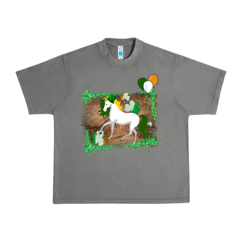 Unicorn Dabbing With Shamrock For St. Patricks Day Urban Heavy Tee by Bettercallsaul | Teevron