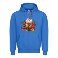 True Royal teacher frappe coffee Zipper Hoodie - FaDigitalArtStudio