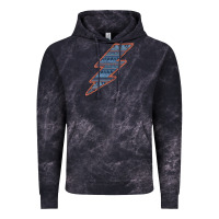 Cloud Black Western Orange Border Aztec Lightning Vintage Hoodie - Bettercallsaul