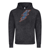 Vintage Arctic Western Orange Border Aztec Lightning Vintage Hoodie - Bettercallsaul