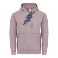 Vintage Zinc Western Orange Border Aztec Lightning Vintage Hoodie - Bettercallsaul