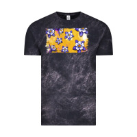 Cloud Black Rocky Mountain Columbine Flower Vintage Tee - Bettercallsaul