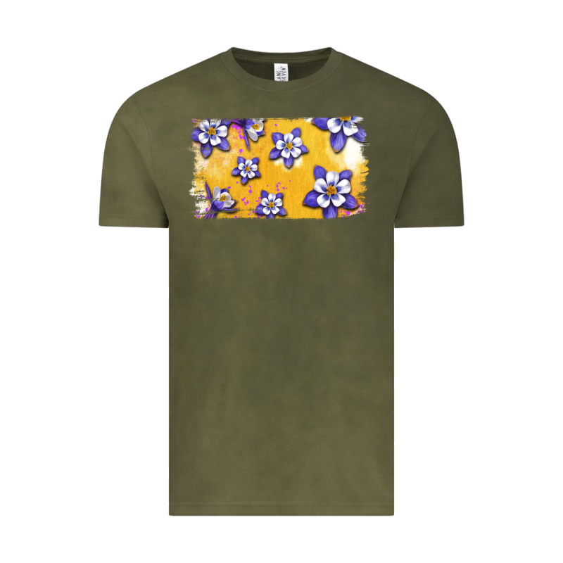 Rocky Mountain Columbine Flower Vintage Tee by Bettercallsaul | Teevron