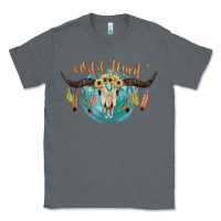 Charcoal Heather Wild Heart Classic Tee - JahusDesignShop