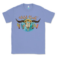 Colony Blue Wild Heart Classic Tee - JahusDesignShop