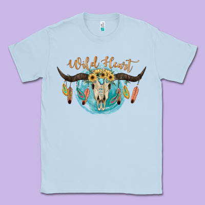 Wild Heart Classic Tee Designed By Jahusdesignshop