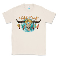 Natural Wild Heart Classic Tee - JahusDesignShop