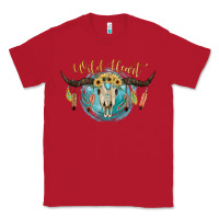 Red Wild Heart Classic Tee - JahusDesignShop