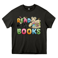 Asphalt read more books Heavy Core Tee - MaliasSmallBusiness
