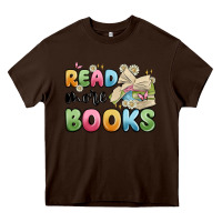 Chocolate Brown read more books Heavy Core Tee - MaliasSmallBusiness